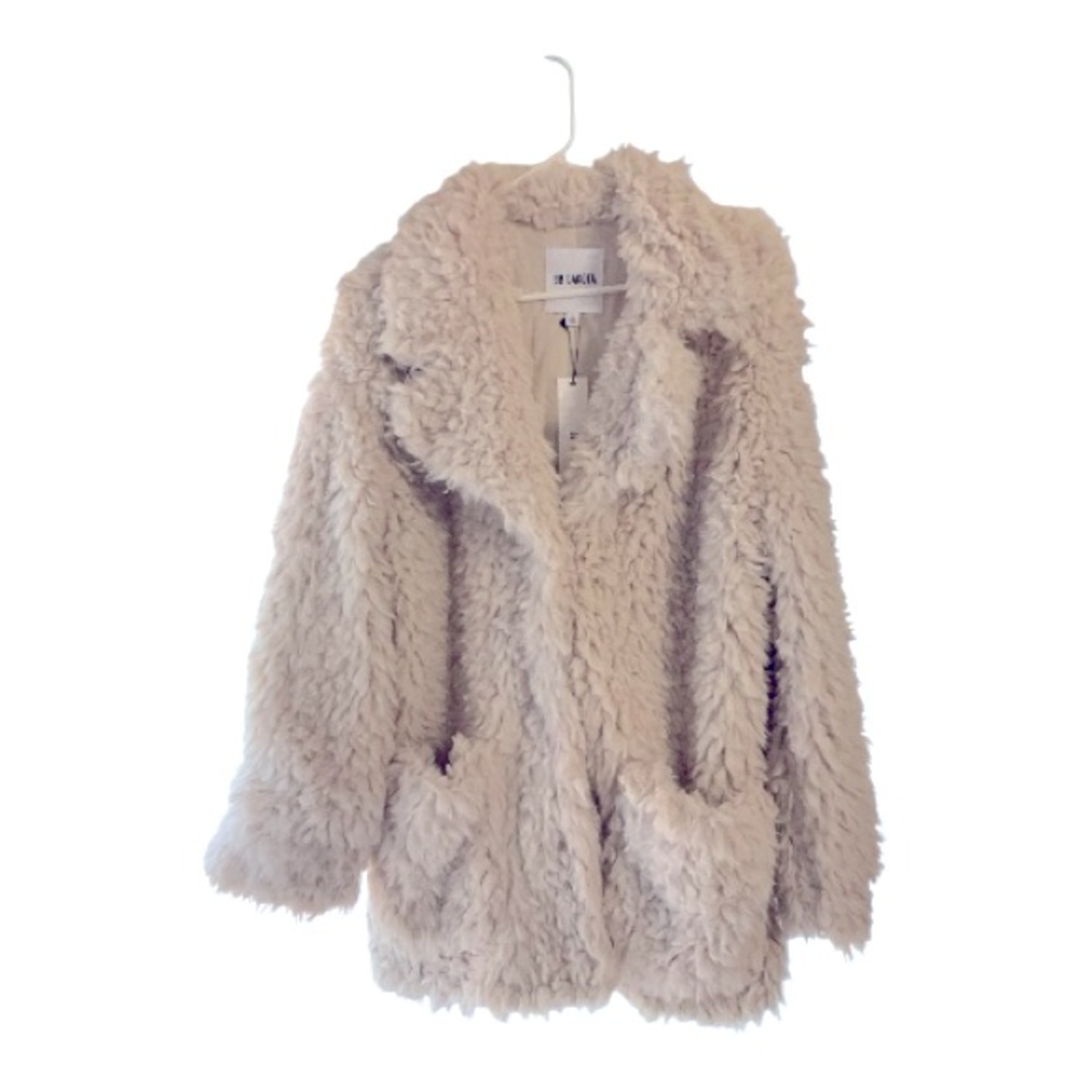 BB Dakota Cream Teddy Jacket Large